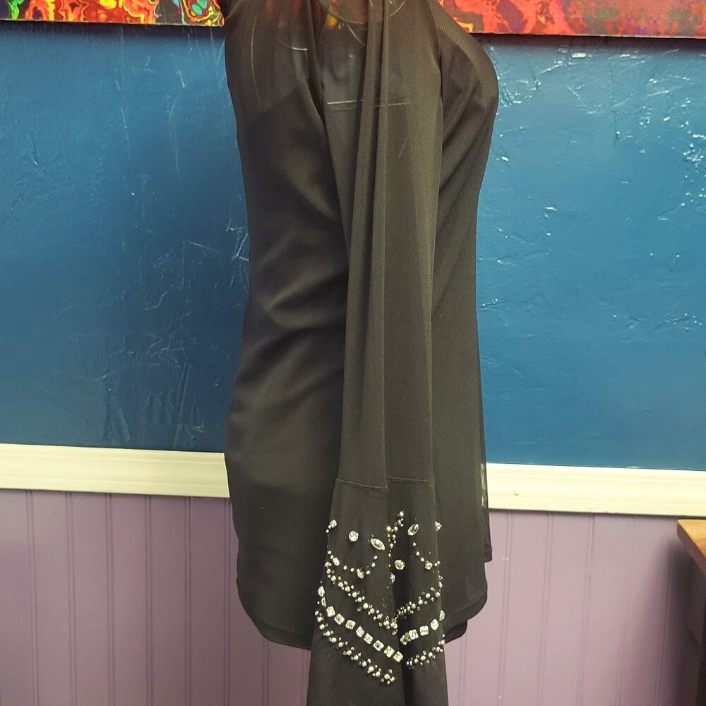 I.N.C. ~ Sz Sm ~ Sheer Bell Sleeve Blouse ~ Excellent Condition